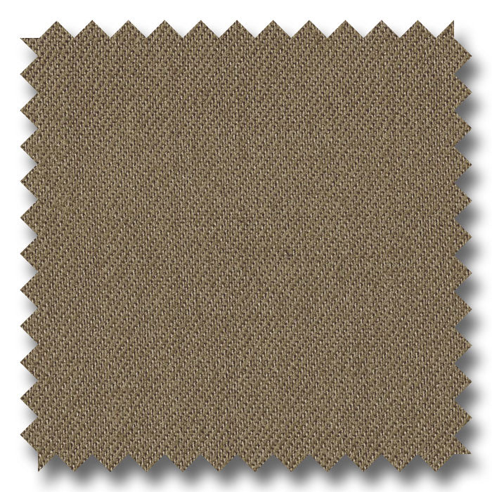 Light Brown Twill Royal Gabardine Super 120's Worsted Wool