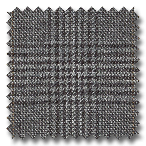 Zegna Gray with Purple Plaid