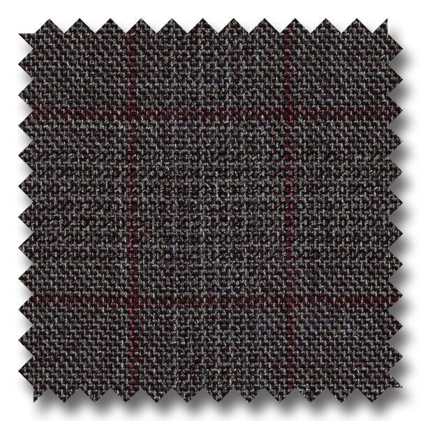 Zegna Gray & Red