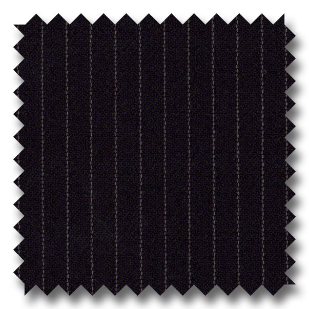 Zegna Navy Blue Pinstripe