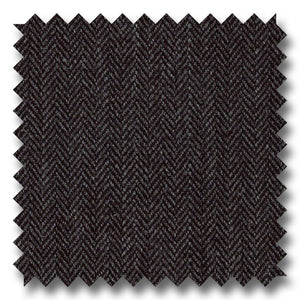 Zegna Charcoal Herringbone