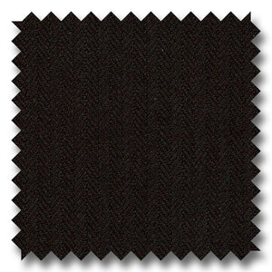 Zegna Black Herringbone