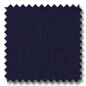 Zegna Blue Herringbone