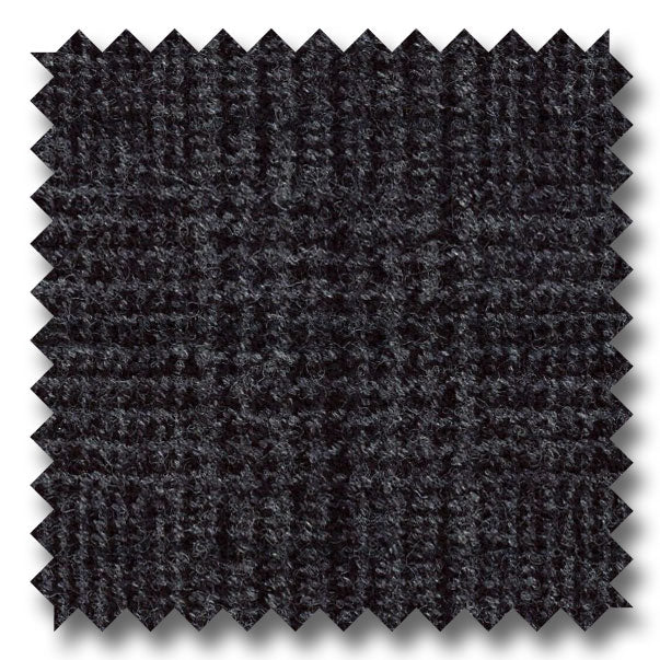 Zegna Charcoal Gray Plaid