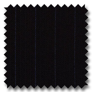 Zegna Black & Blue Stripe