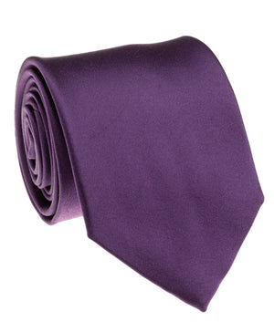 Lavender Satin Tie