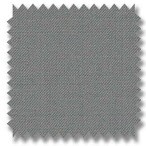 Platinum Gray Plain Super 120's Merino Wool