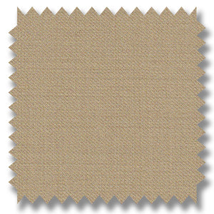 Light Beige Plain Super 120's Merino Wool