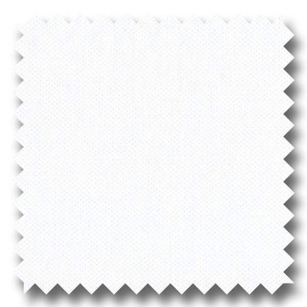 White Solid 200 2Ply Royal Oxford - Custom Dress Shirt