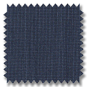 Steel Blue Textured Super 120's Merino Wool