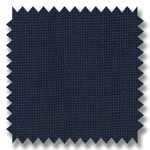 Medium Blue Textured Super 120's Merino Wool