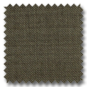 Brown Solid Sharkskin Super 130s Merino Wool