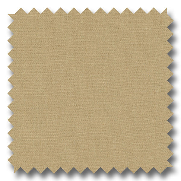 Solid Dark Beige Gabardine