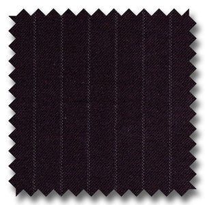 Navy with Gray Stripes 100% Wool