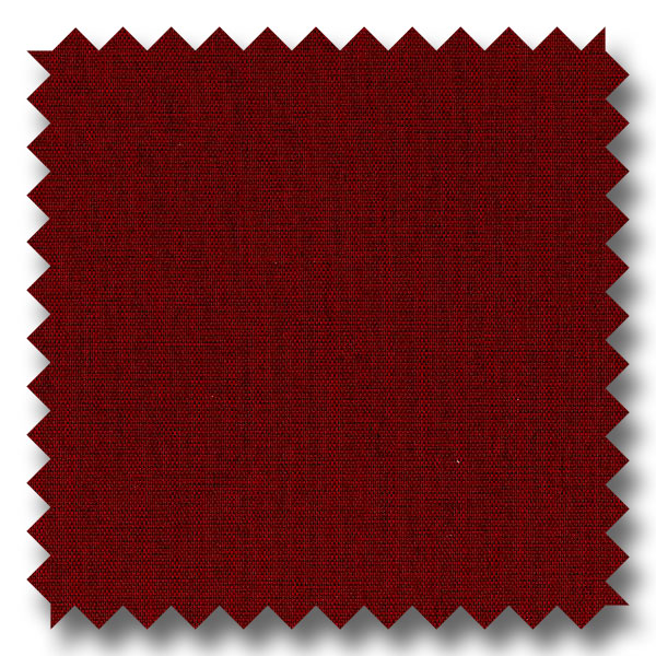 Red Stretch Poplin Solid - Custom Dress Shirt