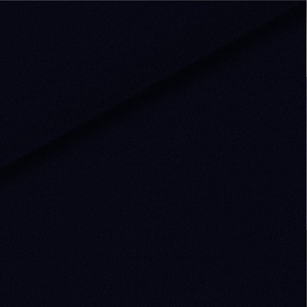 Navy Blue Solid Broadcloth Dress Shirt