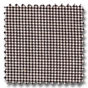 Black & White Houndstooth 100% Wool