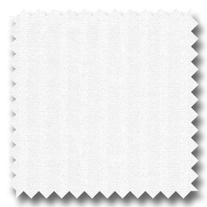 White Tone on Tone Stripe 2Ply Dobbys - Custom Dress Shirt