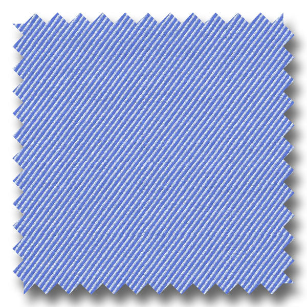 Dark Blue Solid 140 2Ply Twill - Custom Dress Shirt
