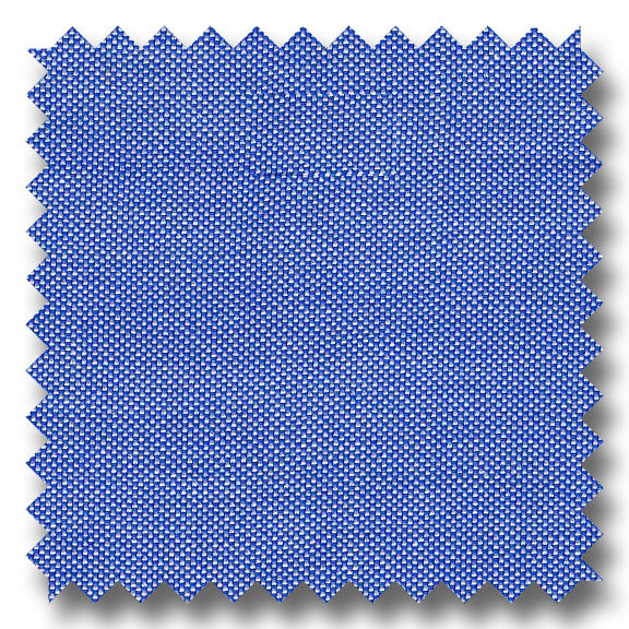 Dark Blue Solid 2Ply Pinpoint - Custom Dress Shirt