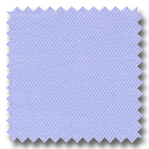 Blue Solid 2Ply Twill - Custom Dress Shirt