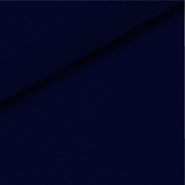 Midnight Blue Solid Broadcloth Dress Shirt