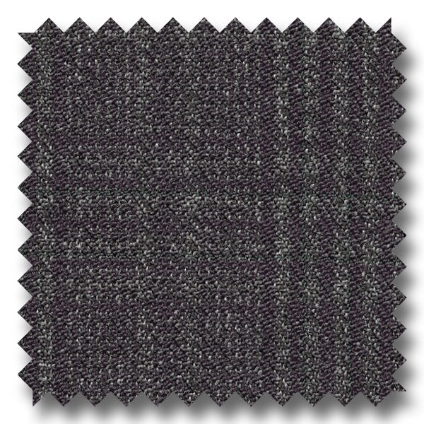 Gray with Black Check 100's Twist Lambswool Custom Sport Coat