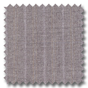 Gray with Silver & Cream Stripes 100% Wool