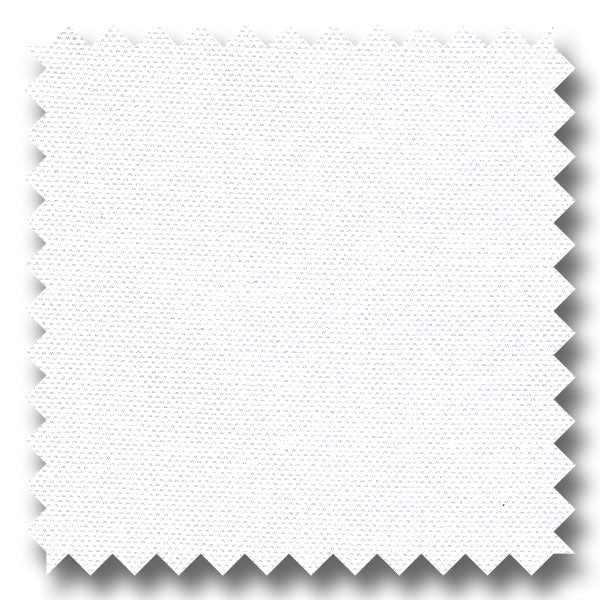 White Solid Pinpoint - Custom Dress Shirt