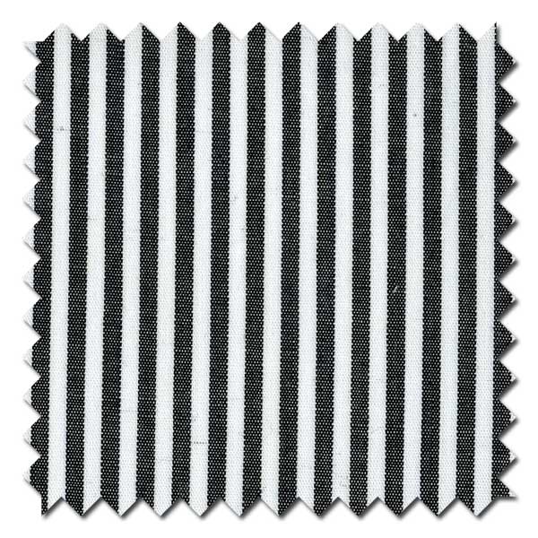 Black Bengal Stripe Custom Dress Shirt